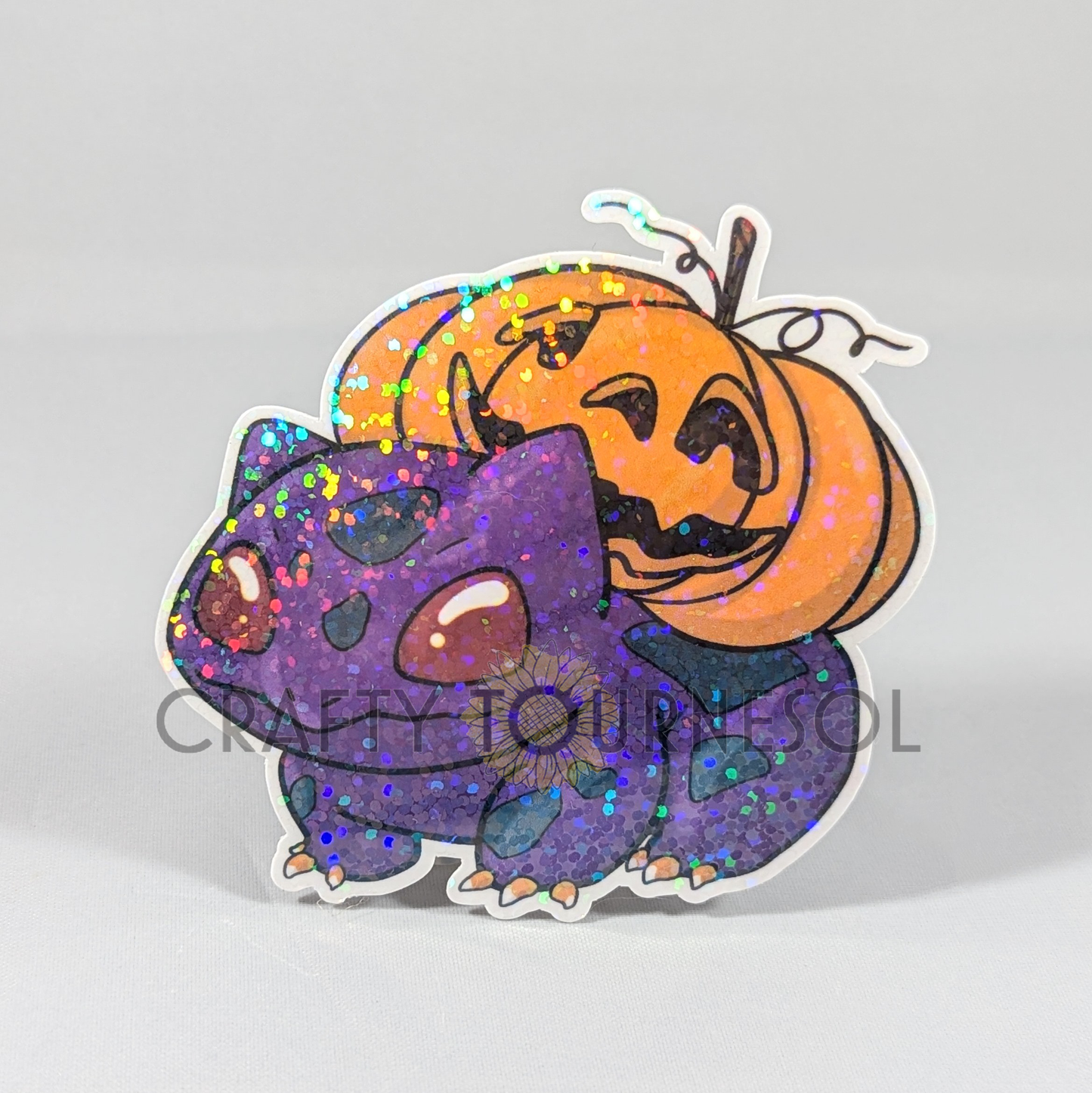 Bulbasaur Halloween Editions 3" Holographic Vinyl Sticker