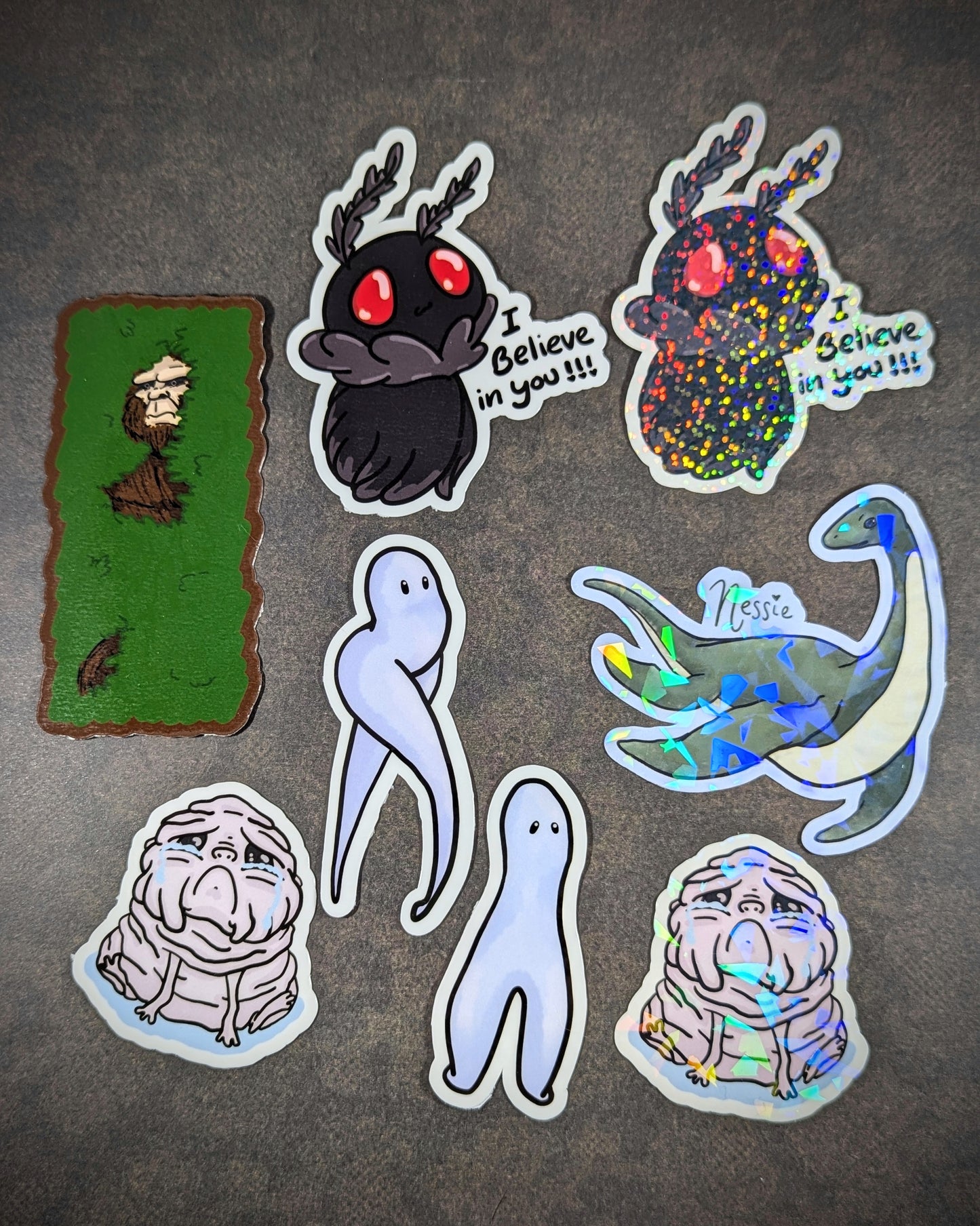 Cryptid Vinyl Classic & Holographic Vinyl Sticker