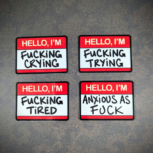 Hello, I'm... Demotivational Stickers