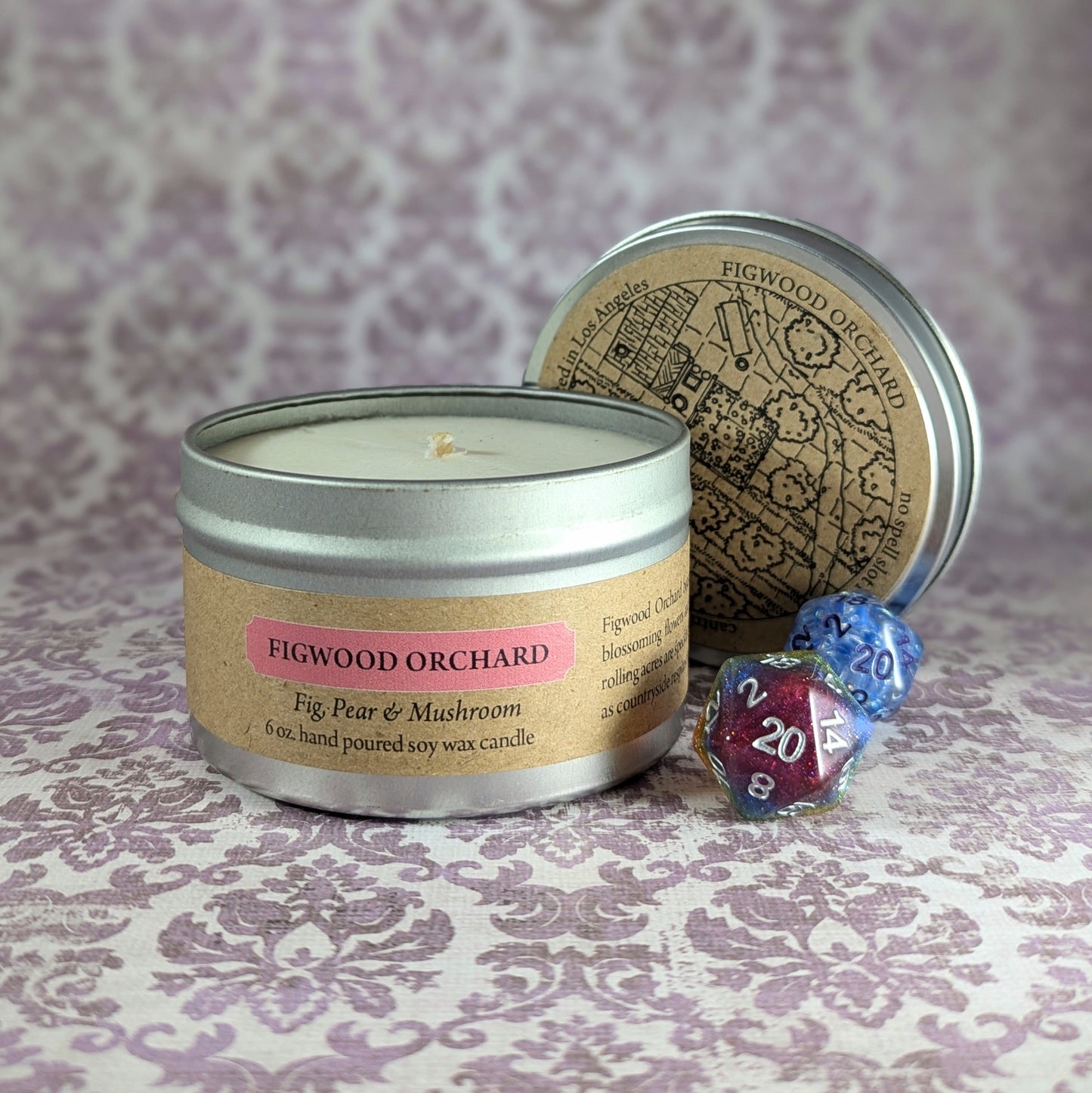 Cantrip Candles - 6oz Tin Soy Wax Candles