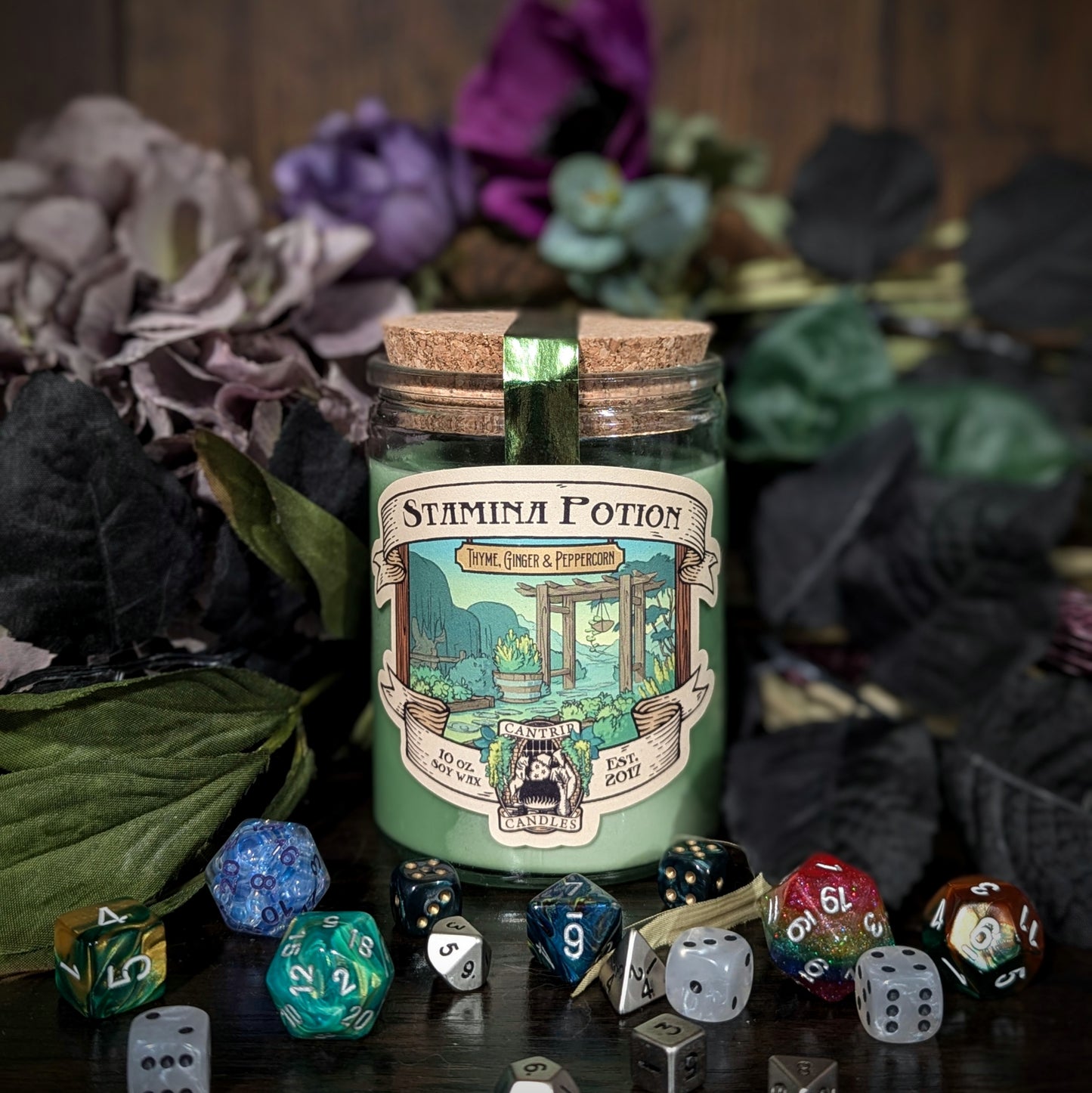 Cantrip Candles - 10oz Glass Jar Potions