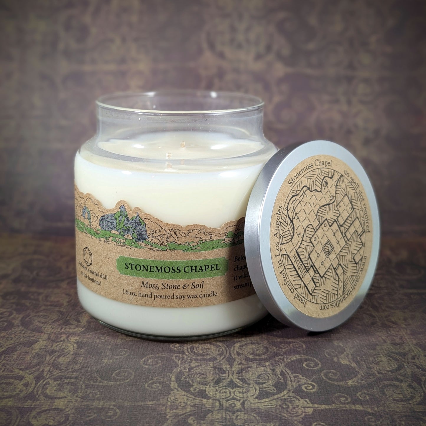 Cantrip Candles - 16oz Glass Jar Soy Wax Candles