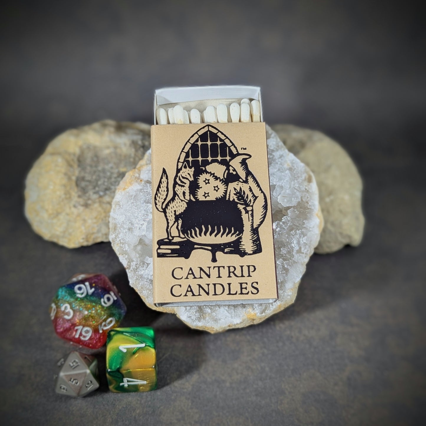 Cantrip Candles - Spellbook Matches